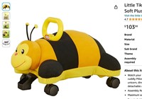 Little Tikes Bee Pillow Racer, Soft