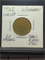 1971 West Germany coin