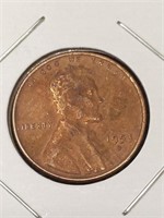 Wheat penny 1953