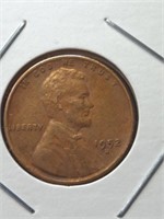 1952-D Lincoln wheat penny