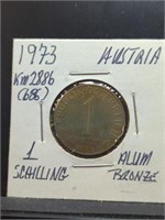 1973 Austrian coin