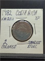 1982 Costa Rica coin