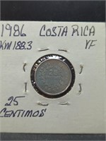 1986 Costa Rica coin