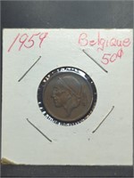 1959 belgique coin
