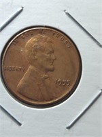 1955 Lincoln wheat Penny