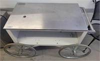 STAINLESS STEEL SERVING CART