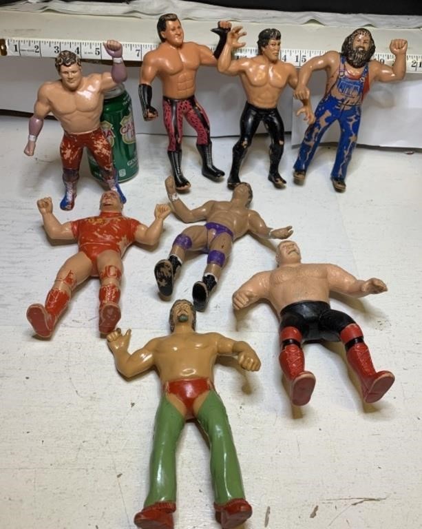 8- 1980’s WWF Wrestlers