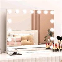 LOMRECS Hollywood Vanity Makeup Mirror with 15 Dim