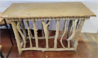 RUSTIC BRANCH BASE TABLE
