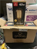 4-Pack Globe 40w Vintage Light Bulb