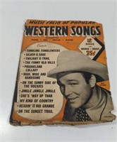 1945 Western Songs Music Folio of Popular Roy