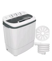 HIGOSPRO Portable Mini Washing Machine, 17 Lbs Cap