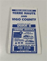 1996 Terre Haute and Vigo County Area Maps