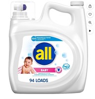 all Baby Liquid Laundry detergent