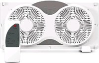 Craig Dual Window Fan with Reversible Airflow, Exh