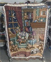 Boyd's Bears Tapestry Throw Blanket 50x70