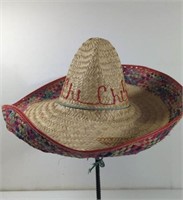 Chi Chi's Straw Mexican Sombrero Hat