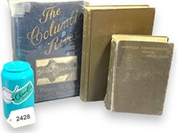 (3) Antique History Books Columbia River Pioneer