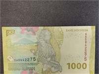 Indonesia bank note