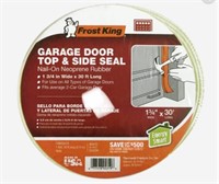 20’ 2" Garage Door Side and Top Weatherstrip Kit