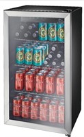 Insignia 115-Can Beverage Cooler Stainless $250 RE