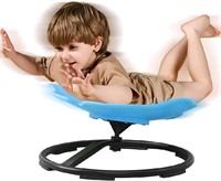 Sensory Toy Spinning Chair for Kids, Fish, Blue 11