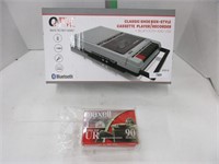 QFX Cassette Player w Blanks