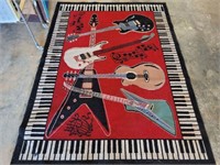 THE ZONE MUSIC THEMED AREA RUG