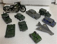 Assorted Lesney vehicles