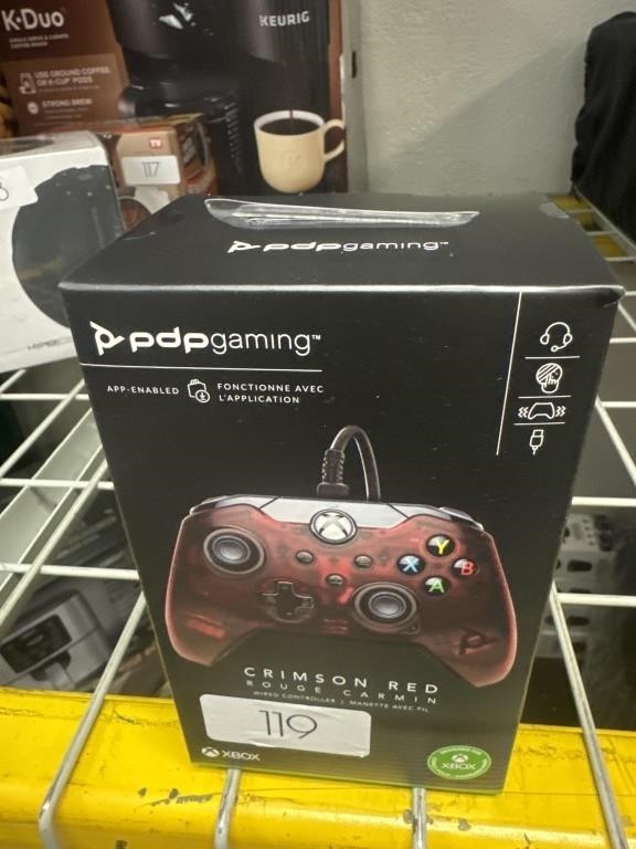 PDP Gaming Wired Controller: Crimson Red Xbox One