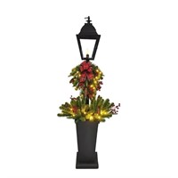 Home Accents Holiday 5 ft. Potted Spruce