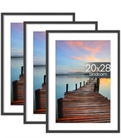 Sindcom 20x28 Poster Frame 3 Pack, Picture Frames