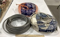 3 rolls of electrical wire