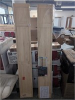 (2) Veranda  6-panel Bi-Fold Doors (24in)