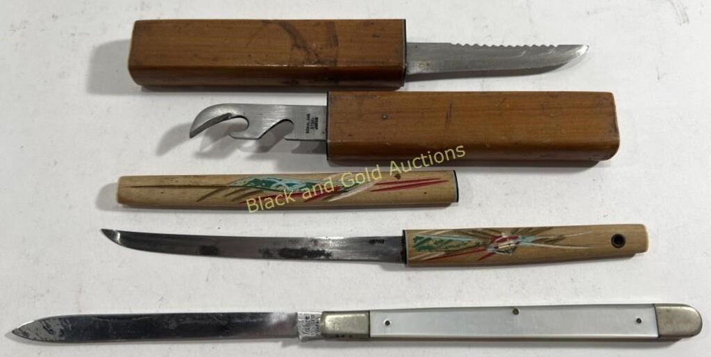 (3) Japanese Style Knives