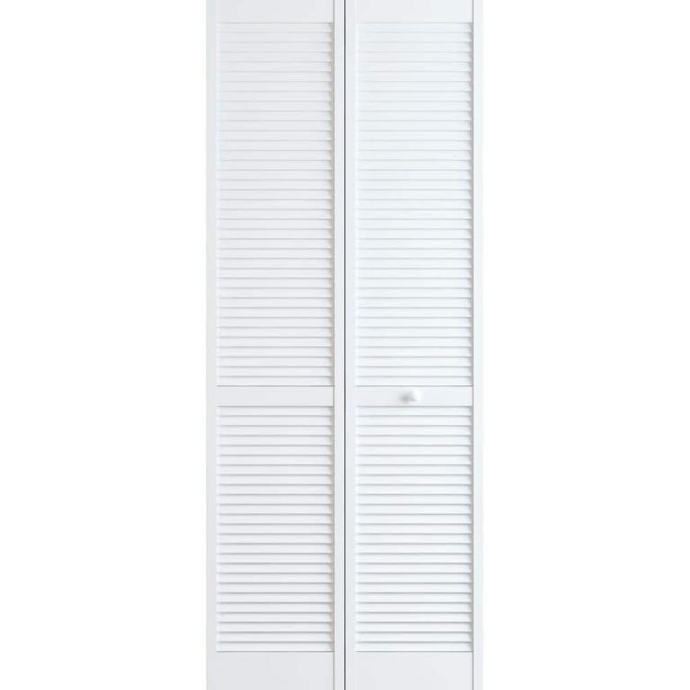 (4) Solid Core Louver Bi-Fold Doors (36"W)