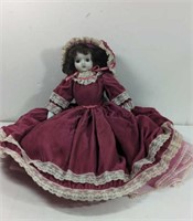 Vintage Porcelain Southern Belle Doll