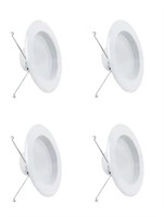 LOT OF 4 Feit Electric 5-6" LED Recessed
