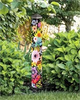 Wild Garden Art Pole 40 Inches Tall, Multi