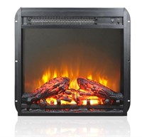 18 Inch Electric Fireplace Insert Ultra Thin