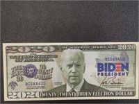 President Biden Novelty Banknote