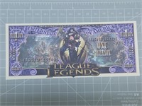 League of Legends banknotes