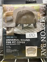 Hampton Bay Universal Round Fire Pit Cover