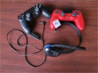 PlayStation 4 Controllers & Gaming Headset PS4