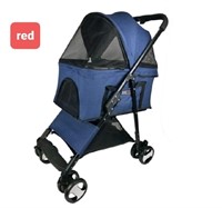 HTLPET 3-in-1 Dog Stroller Foldable and Detachable