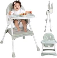 MJKSARE High Chair, 3-in-1 High Chairs for Babies