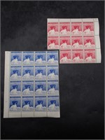1947 "Antartica" Chile Stamps