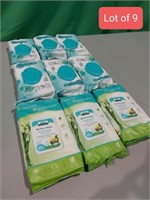 Lot of 9 Packs - Various Brand/Count Packs of Baby