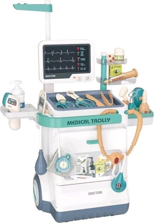 Deejoy Toy Doctor Kit for Kids, Pretend Medical St