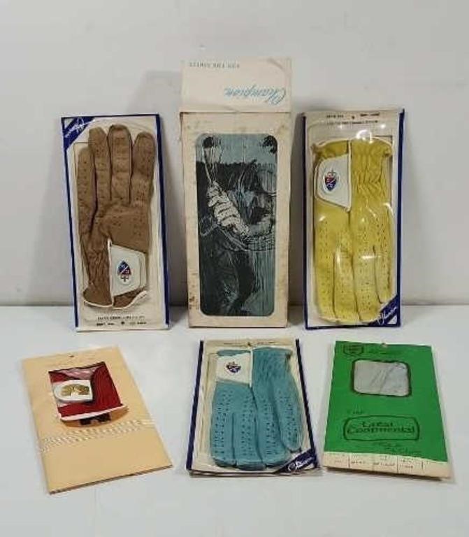 Vintage Golf Gloves